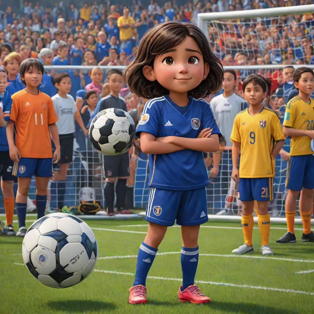 The Girl with the Big Hand who Became the Best Goalkeeper