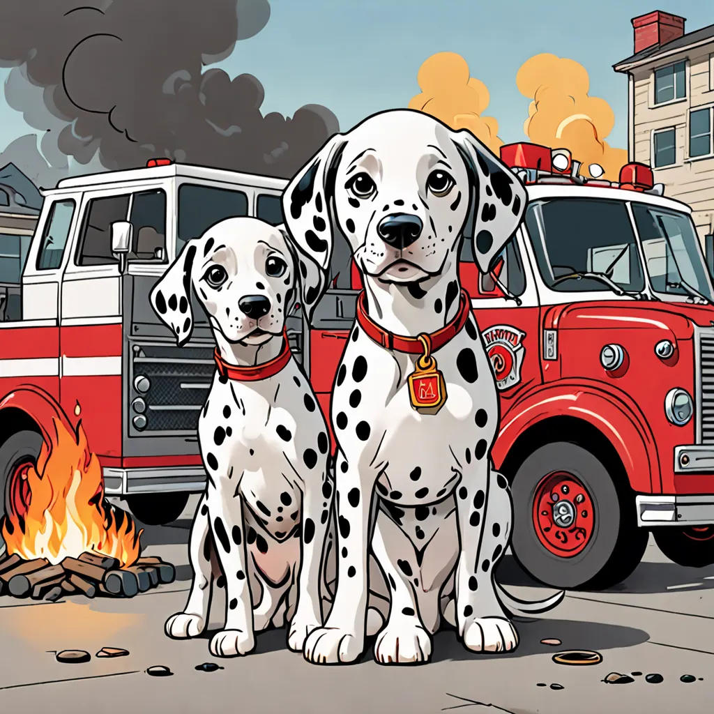 Bandit the Firehouse Dog