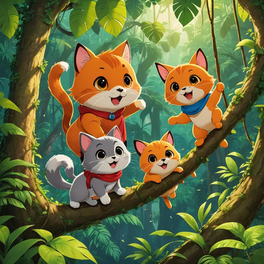 The Adventures of Whiskers, Mittens, and Coco