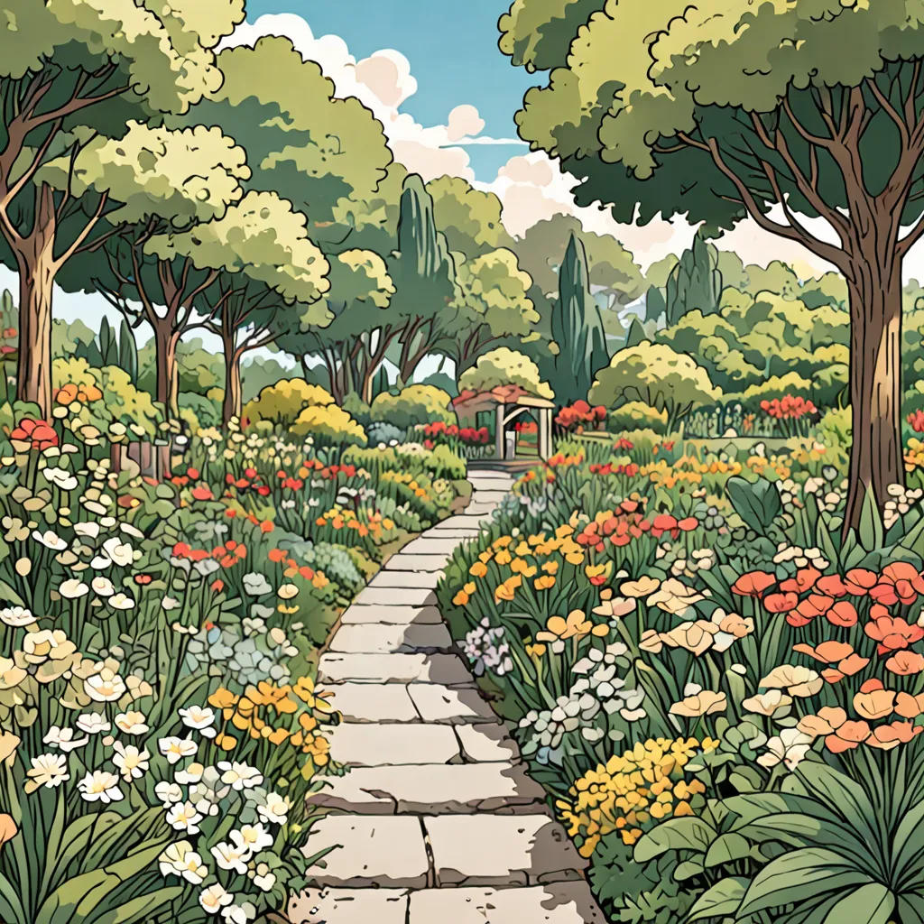Gideon and Sheldon's Garden Adventure