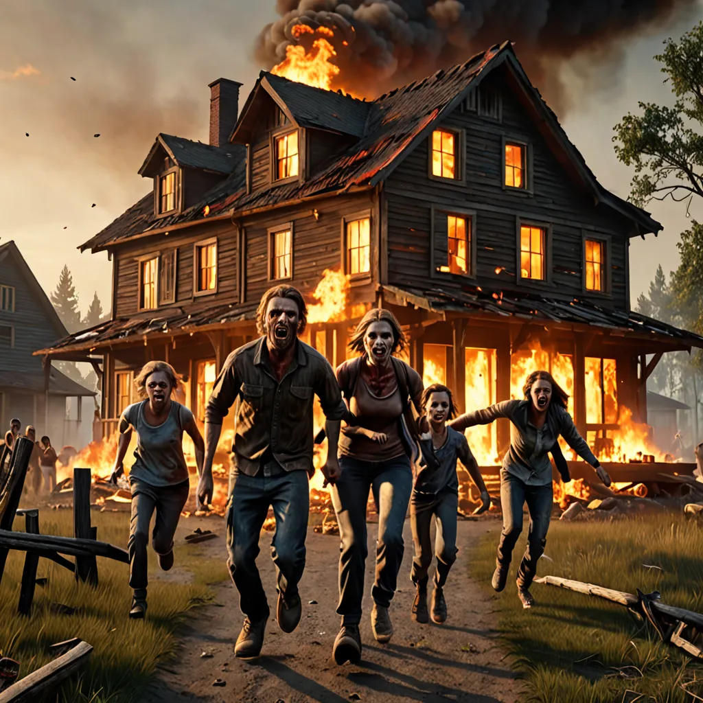 The Burning House