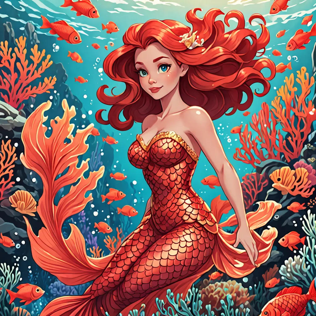 Ariel's Fire and Scales