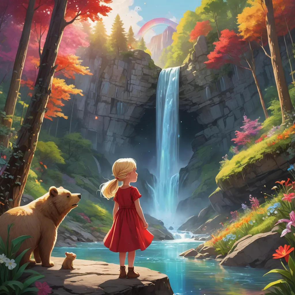 The Magical Adventure of Lily and the Talking Bear