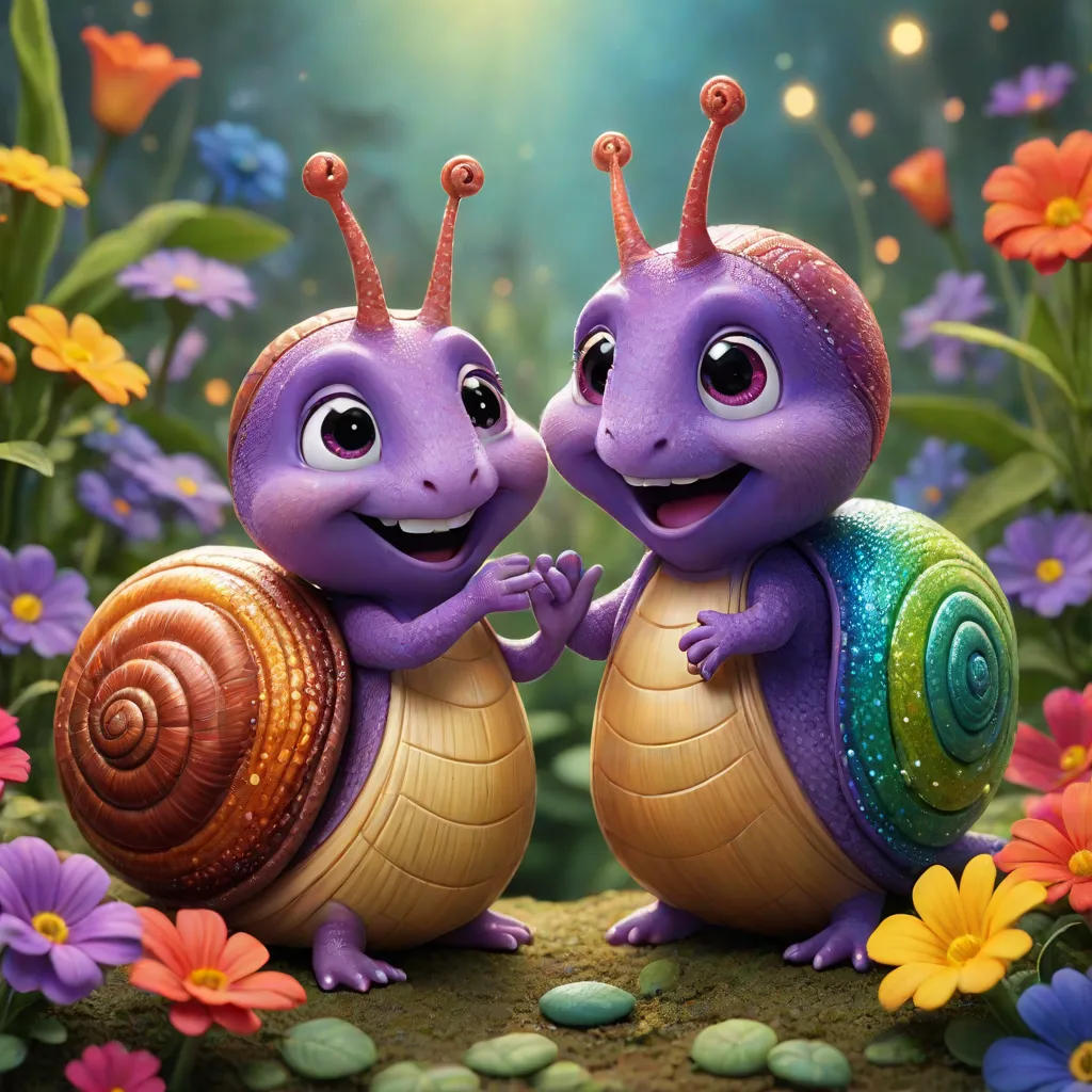 Bob the Snail and Trixy the Pixy