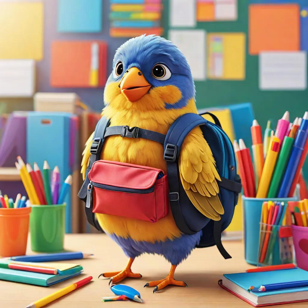 The Little Bird's School Adventure