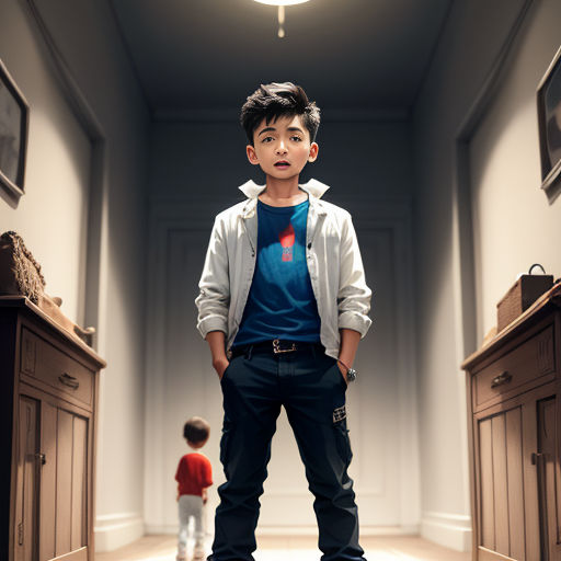 The Lion and the Brave Boy
