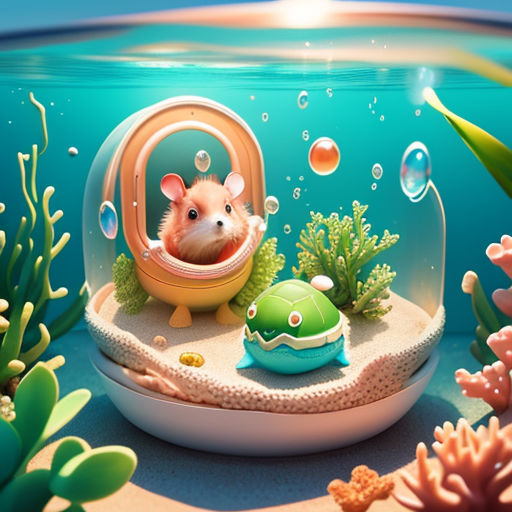 Underwater hotsell hamster cage