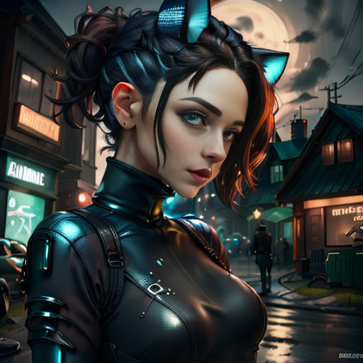 A Clumsy Cat Burglar