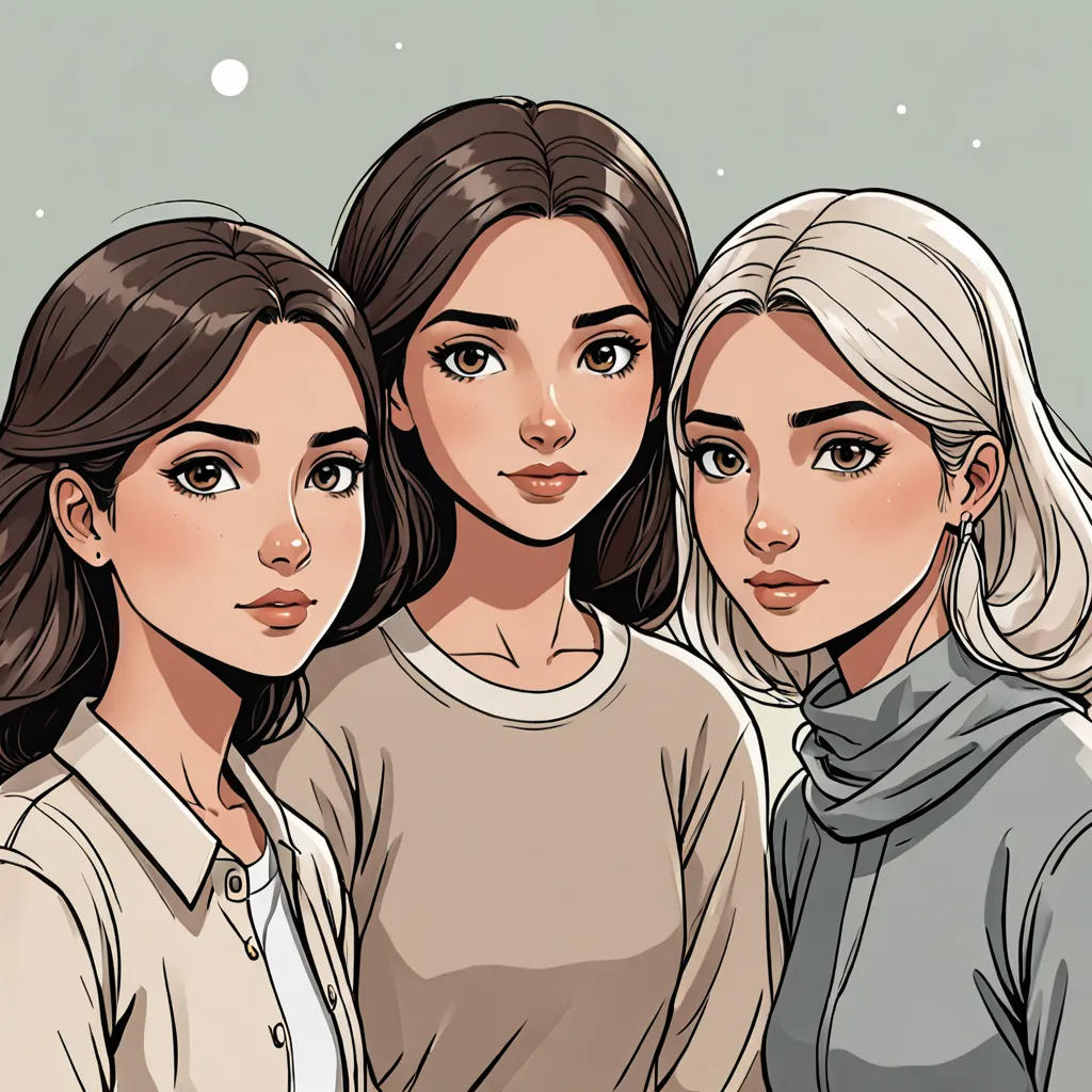 The Three Baha'i Girls