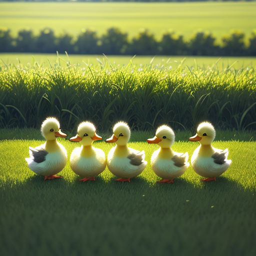 The Journey of the Five Little Ducks