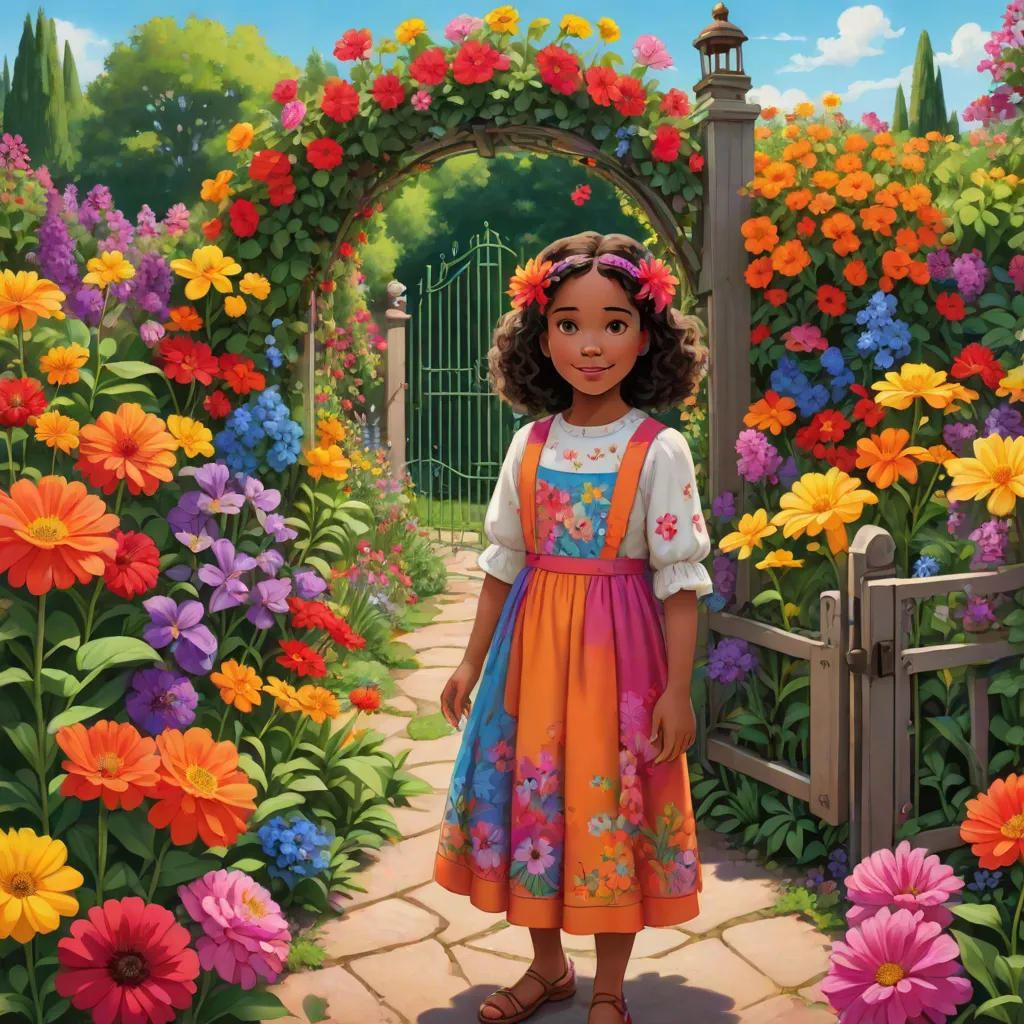 Ella and the Enchanted Garden