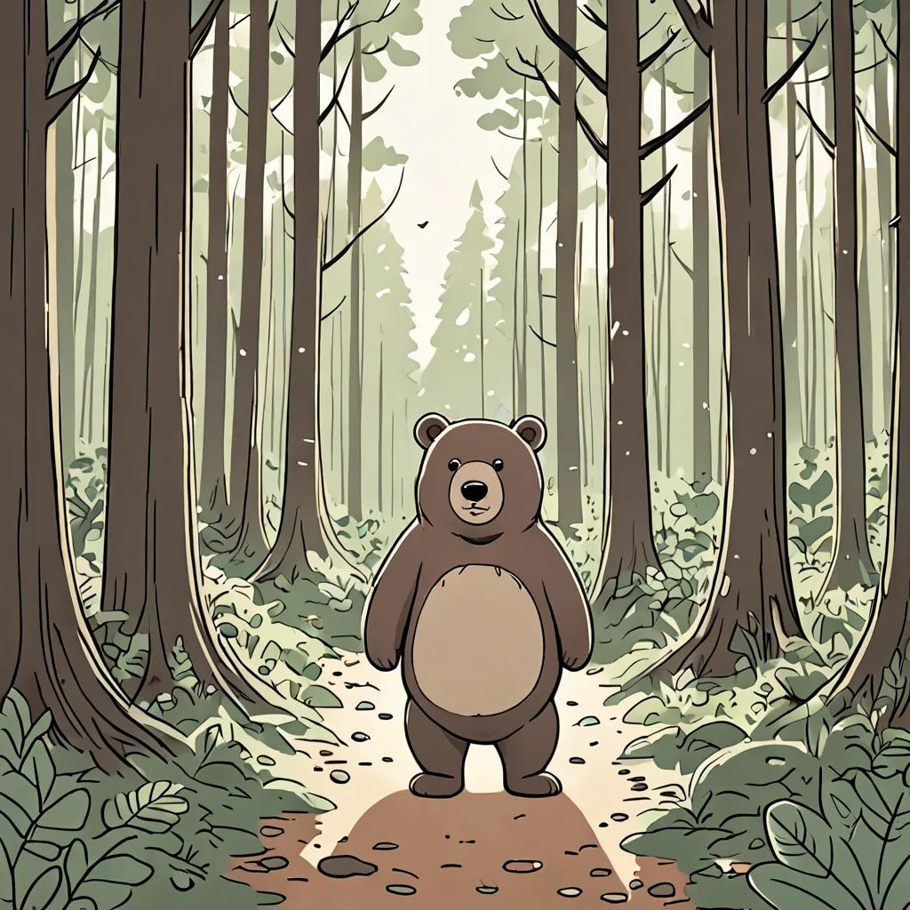 The Lonely Bear's Big Adventure