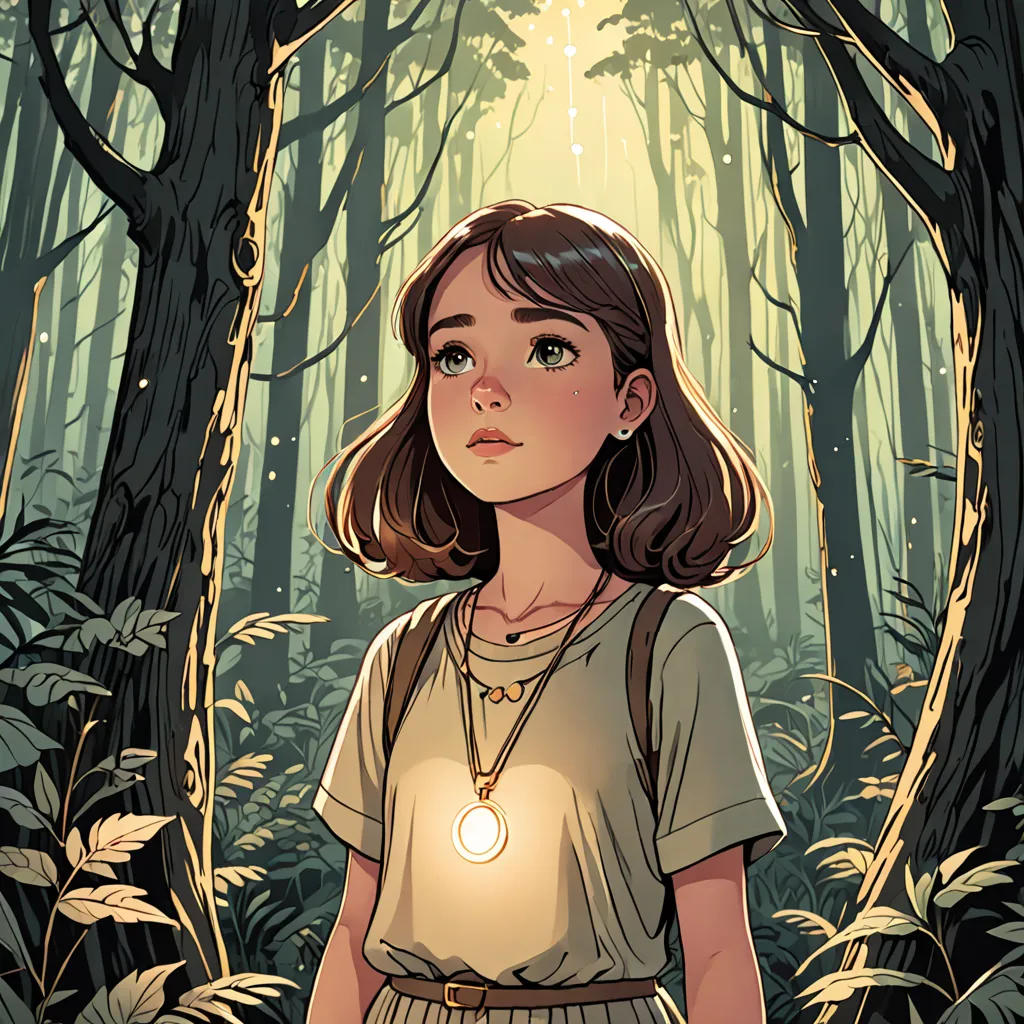 The Girl with the Enchanted Necklace