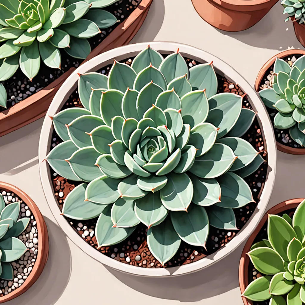 Jesikah's Succulent Painting
