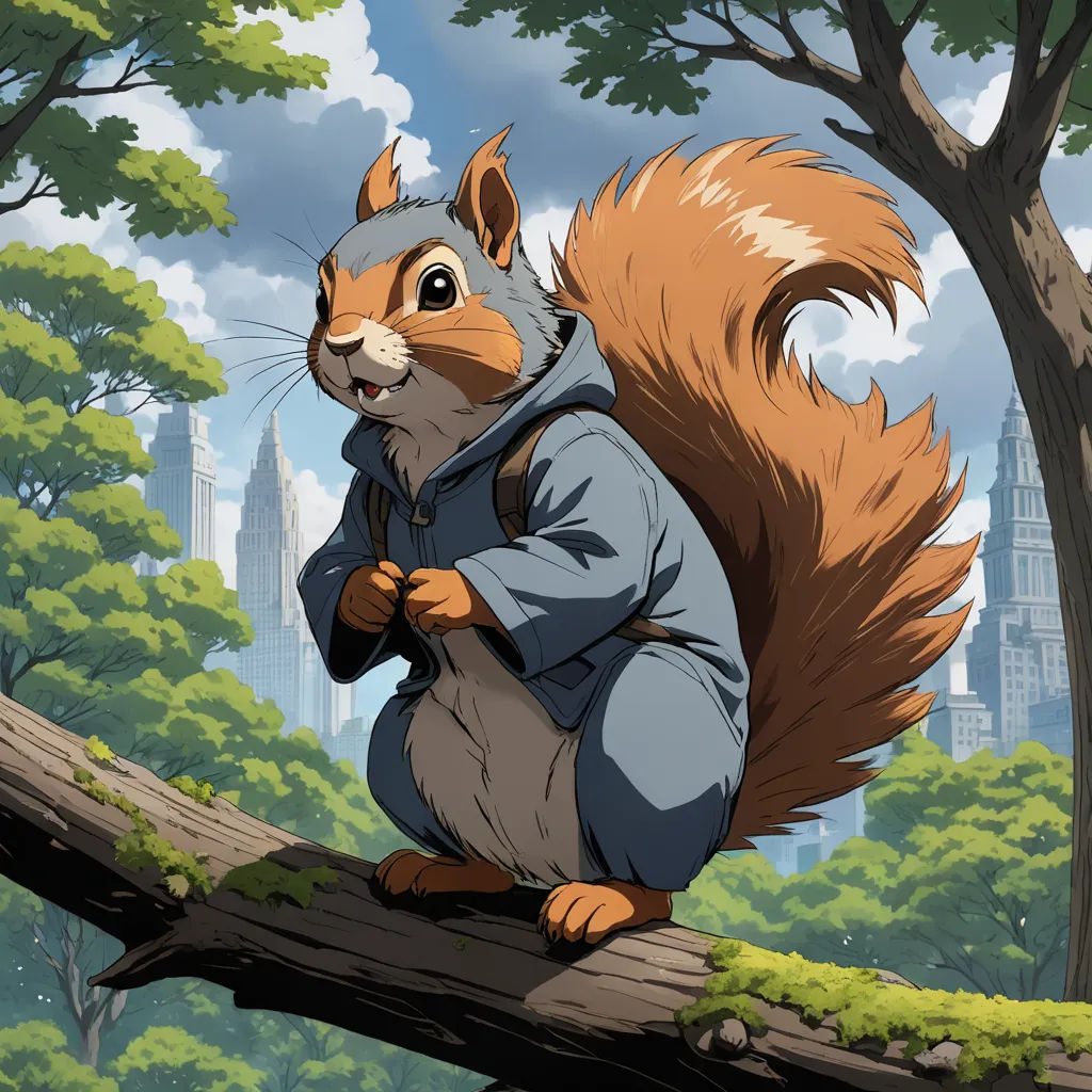 The Secluded Squirrel cover image