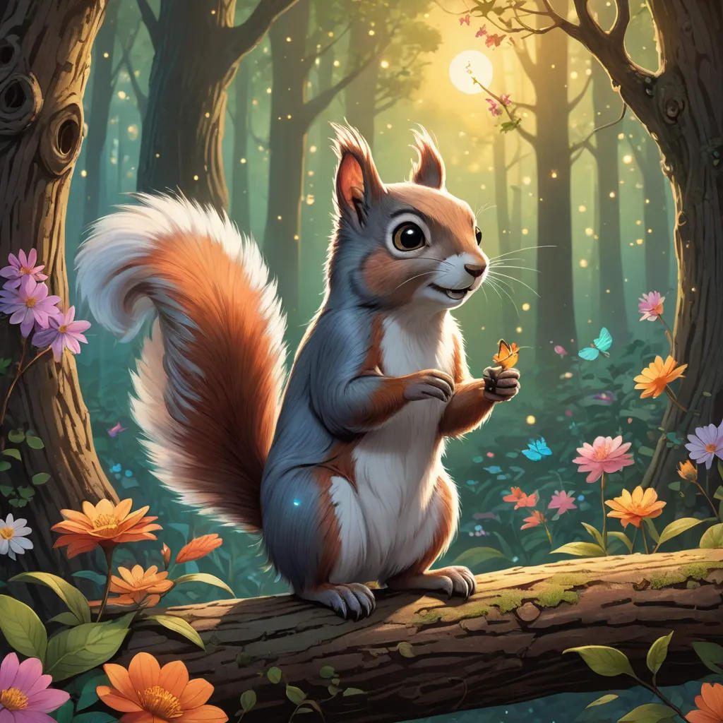 Hazel's Radiant Quest: A Tale of Enchanted Friendship