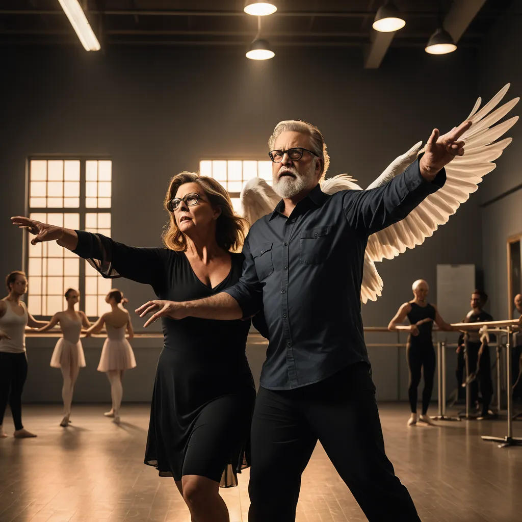 Feathers and Pointe Shoes