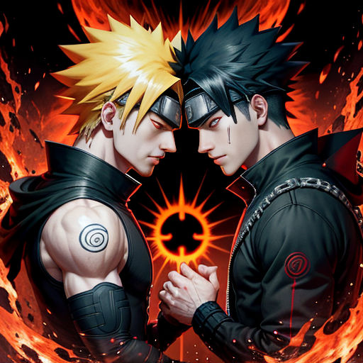 Naruto, epic, pic, with, evil, smile, a, HD wallpaper