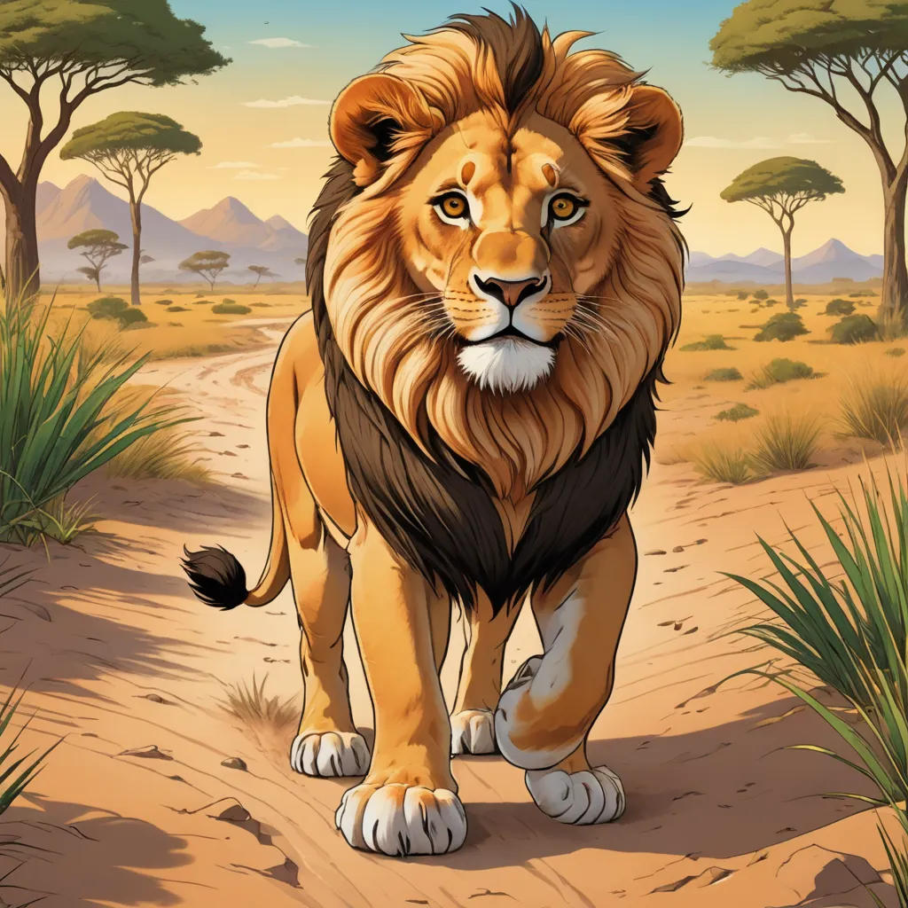 Roar and Play: The Lion's Tale