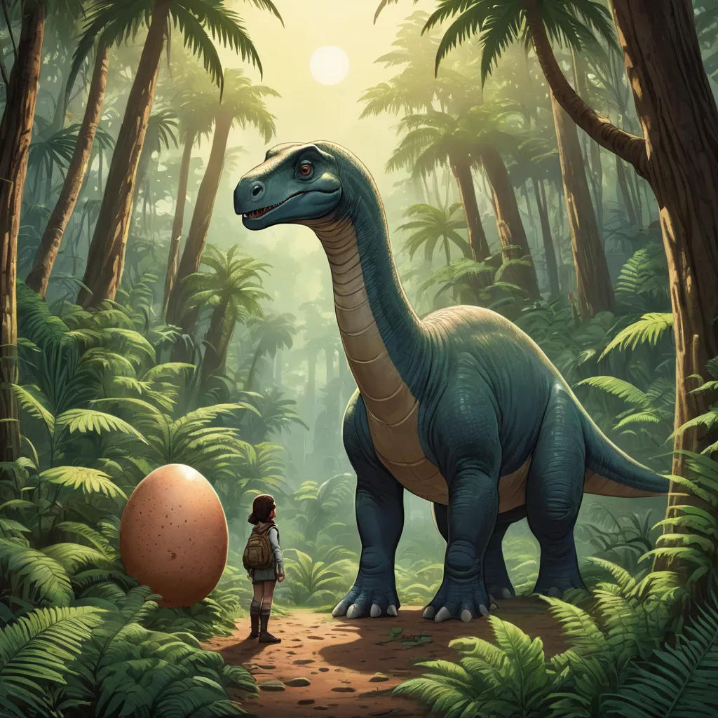 Aria's Dinosaur Egg Adventure