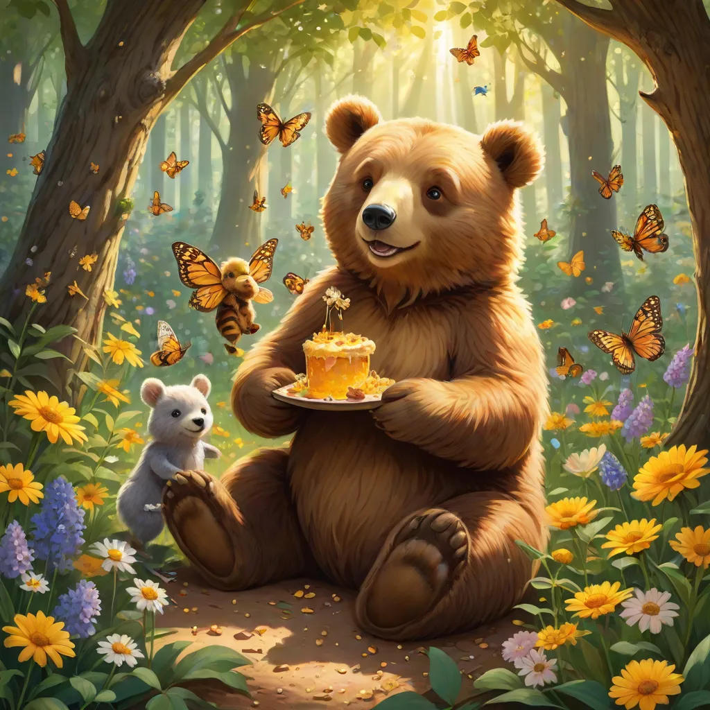 Alice the Bear's Sweet Adventure