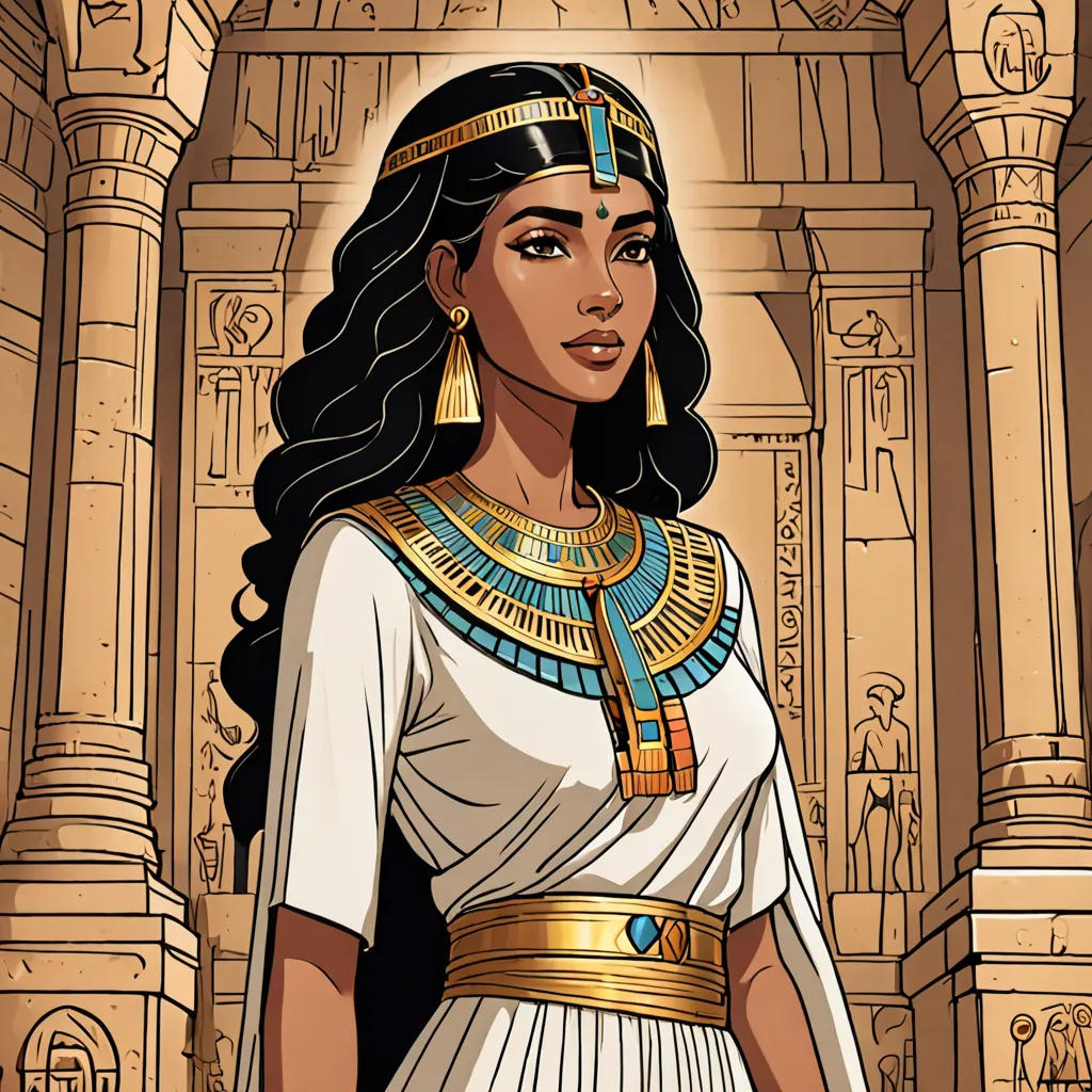 Layla's Adventure in the Egyptian Tomb