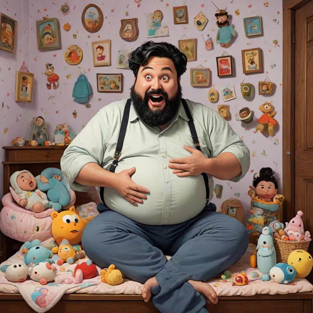 The Curious Case of the Round-Bellied Man