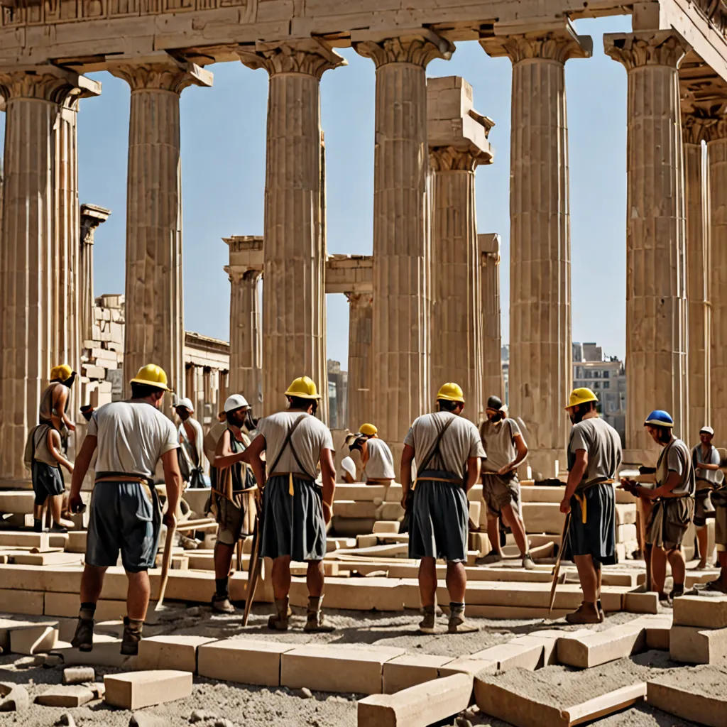 The Builders of the Parthenon
