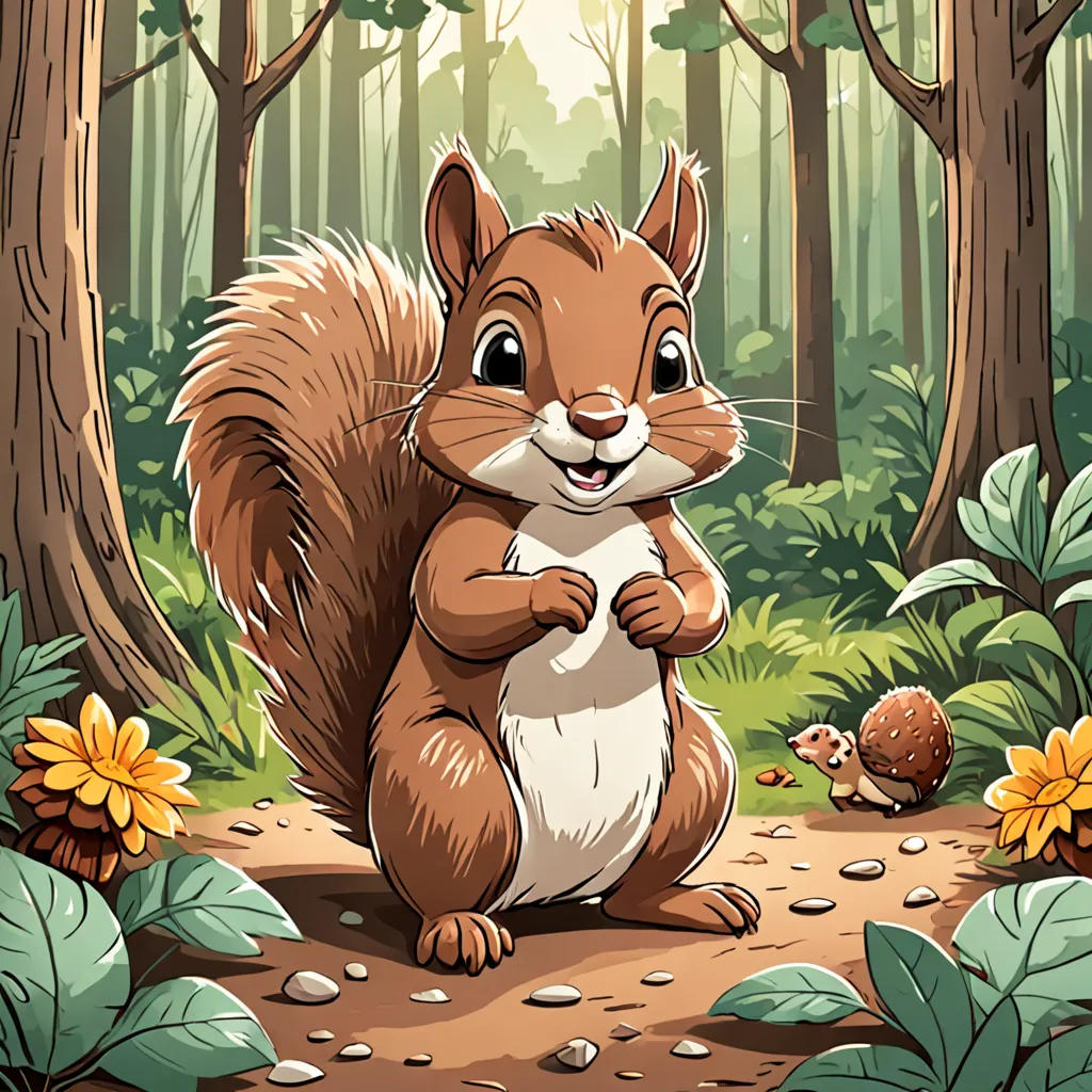 Sammy the Squirrel's Adventure