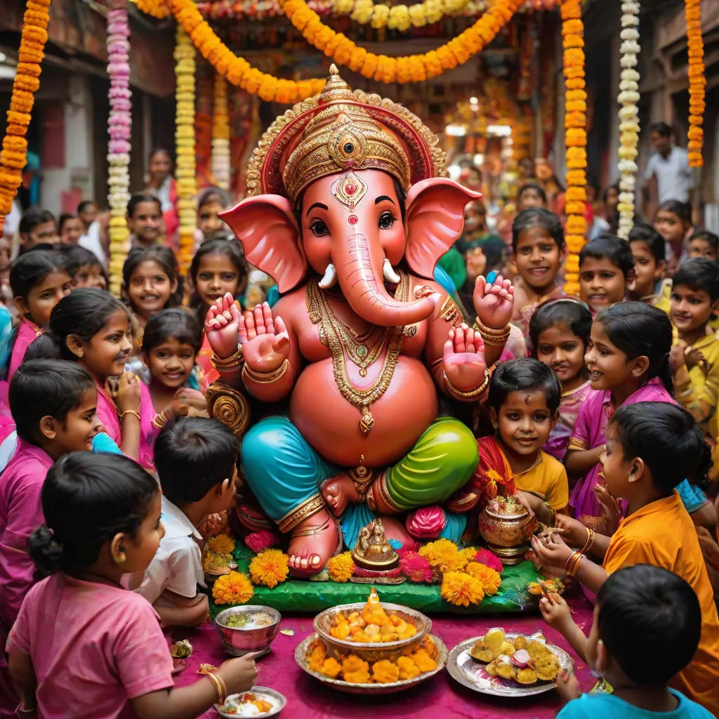 The Joyful Celebration of Ganesh Chaturthi