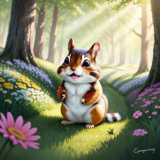 The Curious Rabbit's Enchanted Adventure