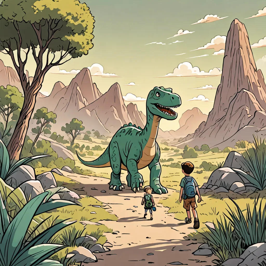 Dino Adventures: A Bedtime Story