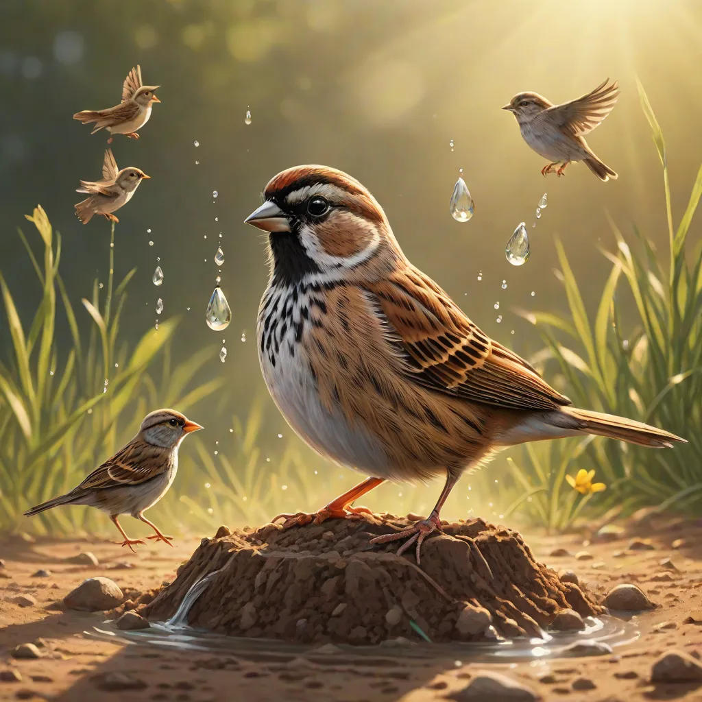 Sunny the Kind Sparrow