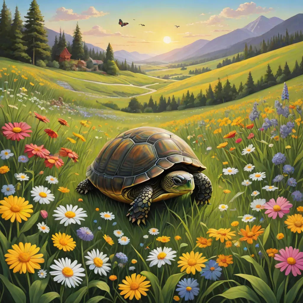 The Brave Little Turtle and the Big Adventure