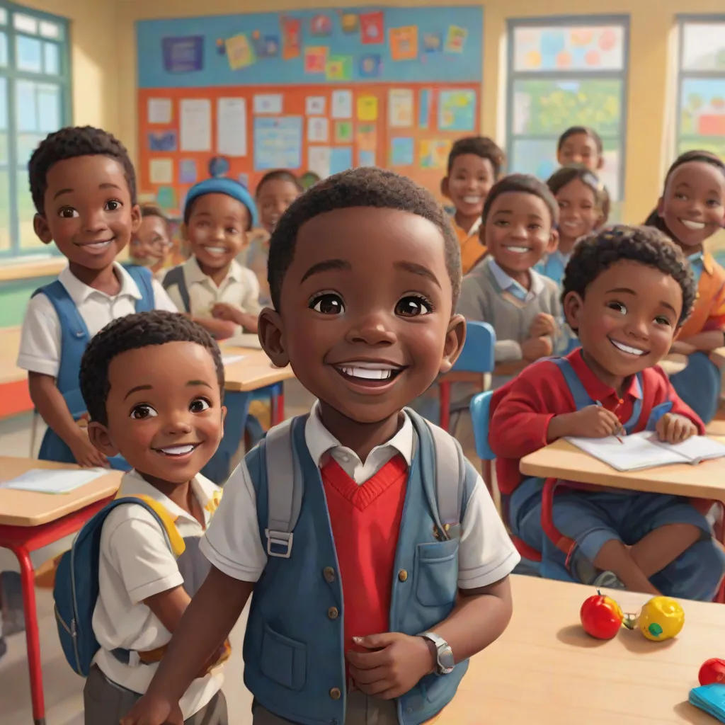 Little Leonard's First Day at School
