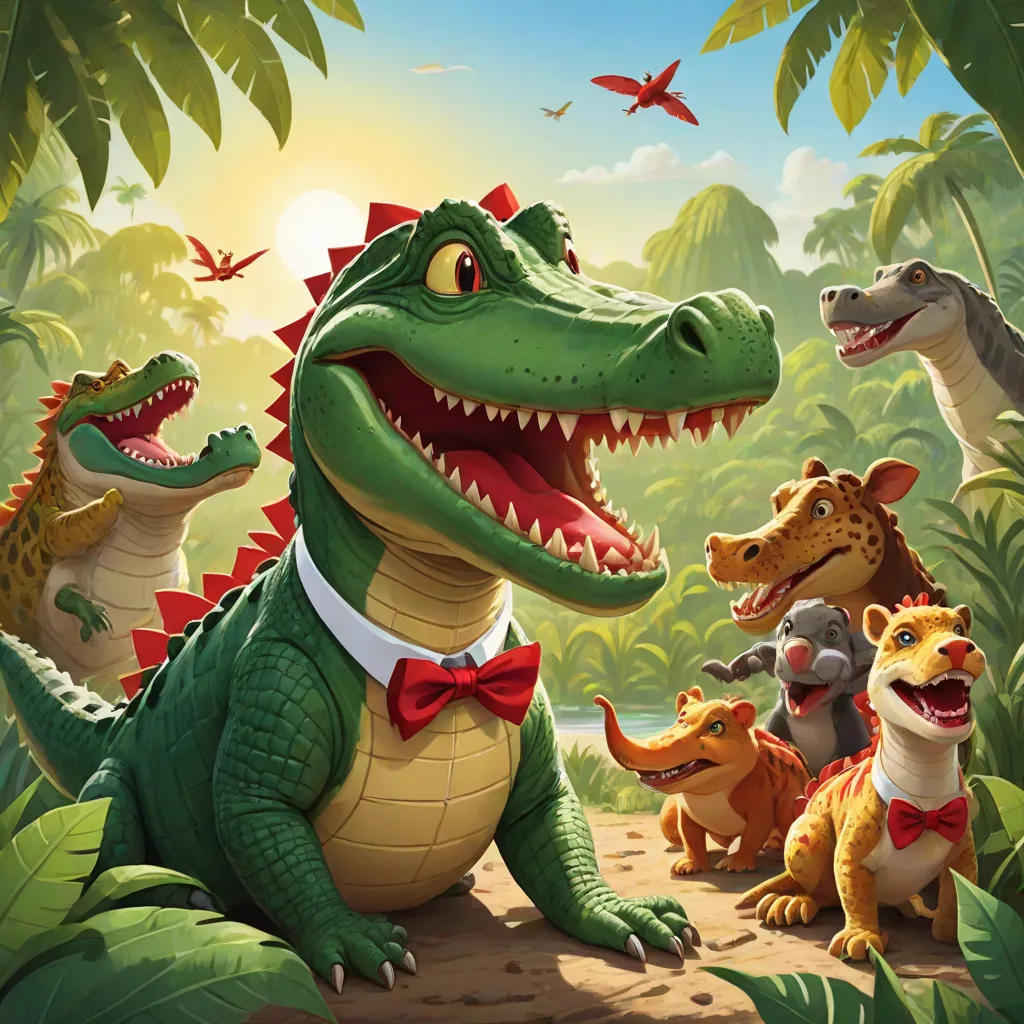 The Big Silly Crocodile