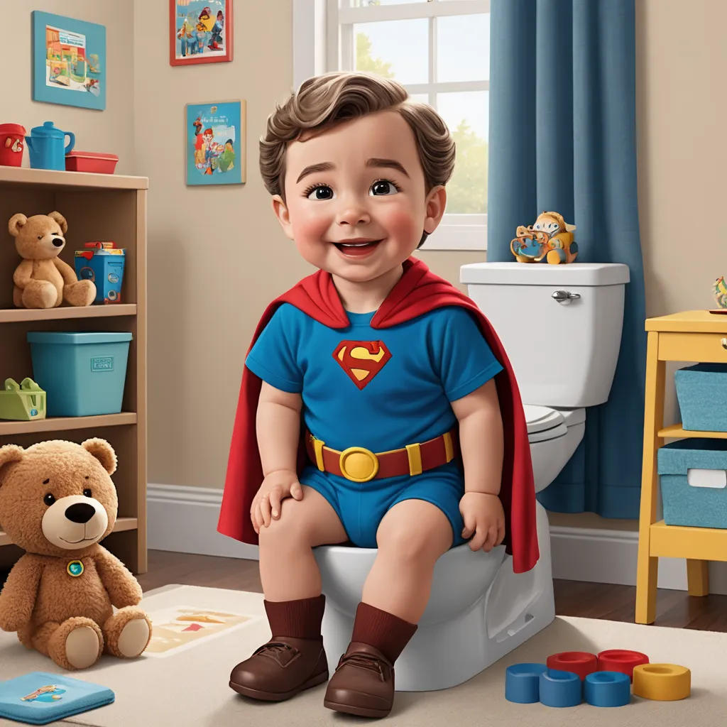 Captain Diaper's Toilet Training Adventure