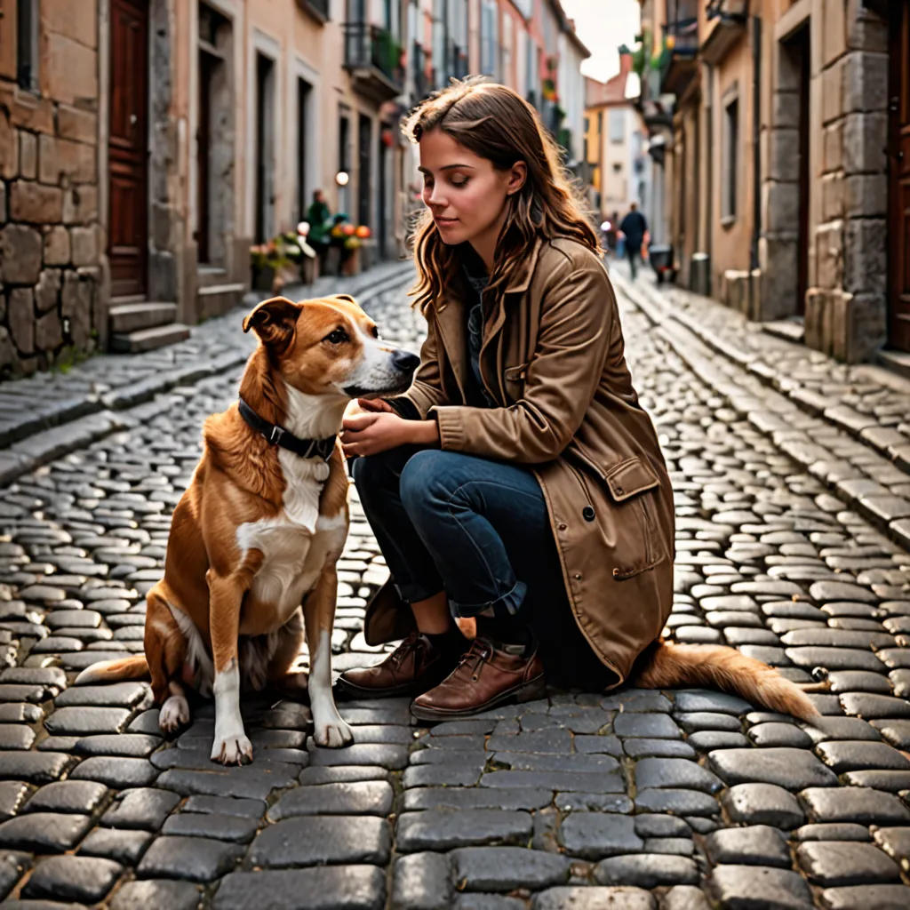 A Street Dog's Love