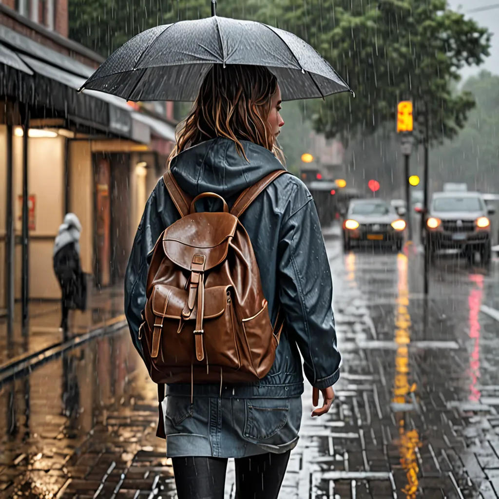 The Rainy Walk Home
