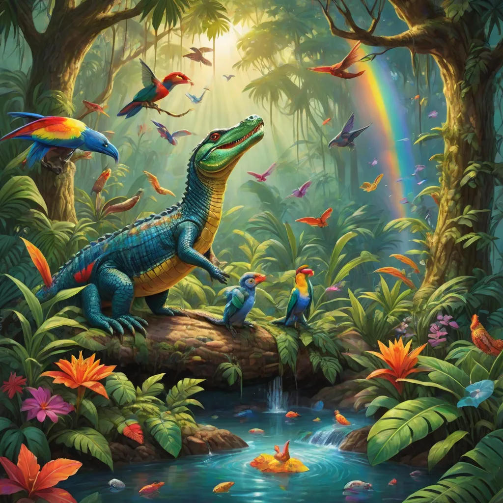 The Colorful ABC Animal Adventure