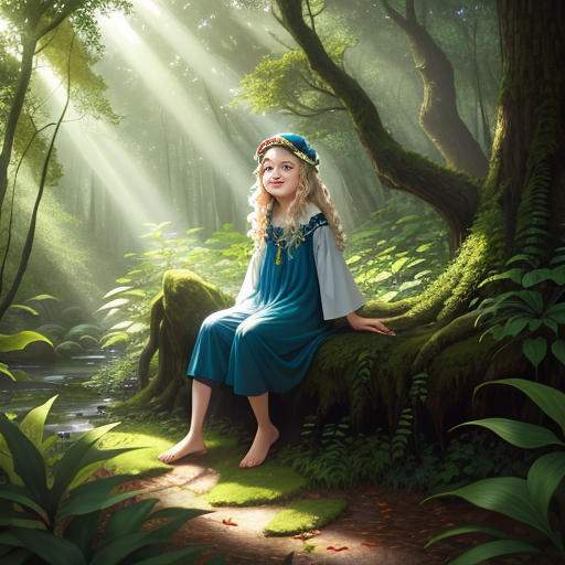 The Magical Journey of Lily and the Talking Animals