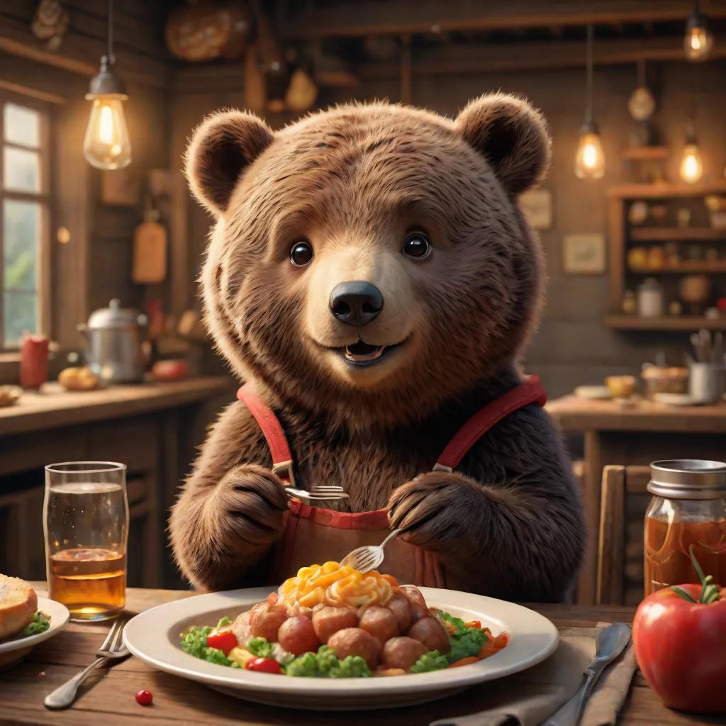 Little Bear's Delicious Day