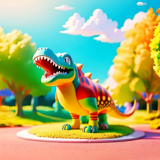 Bob the Dino's Playful Adventures