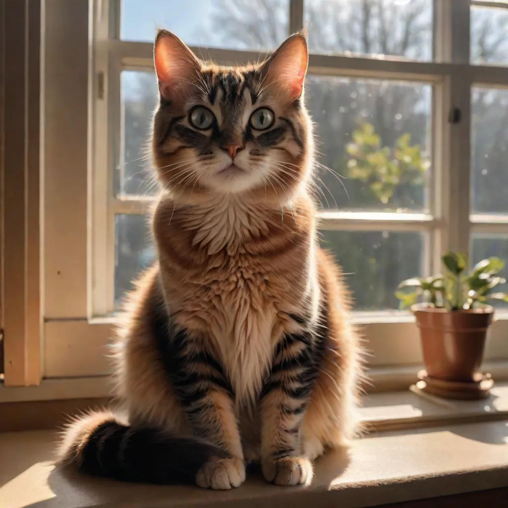 Mittens the Brave Cat