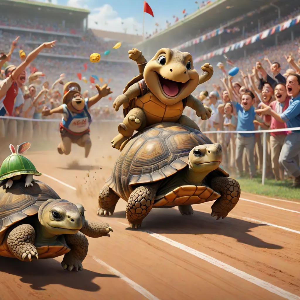 The Race of the Rabbit and the Tortoise