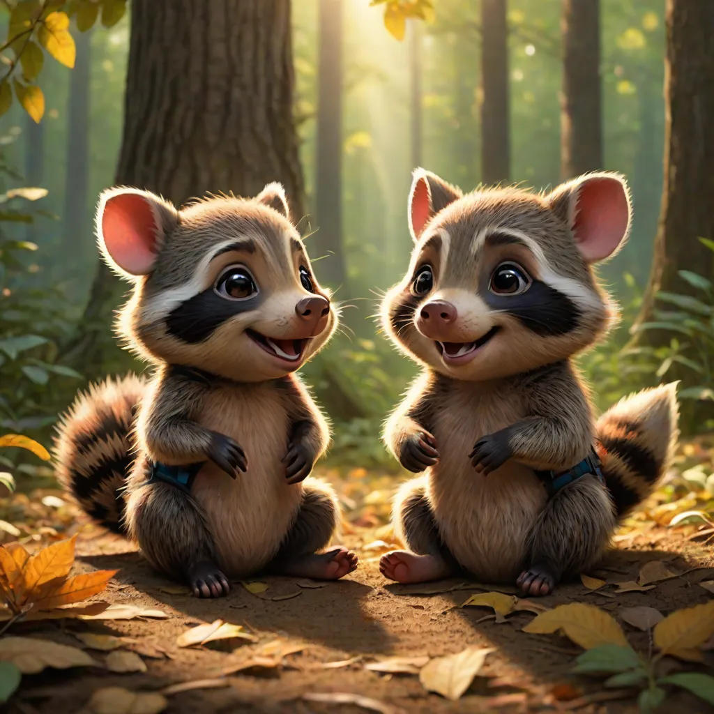 The Adventures of Piglet and Raccoon