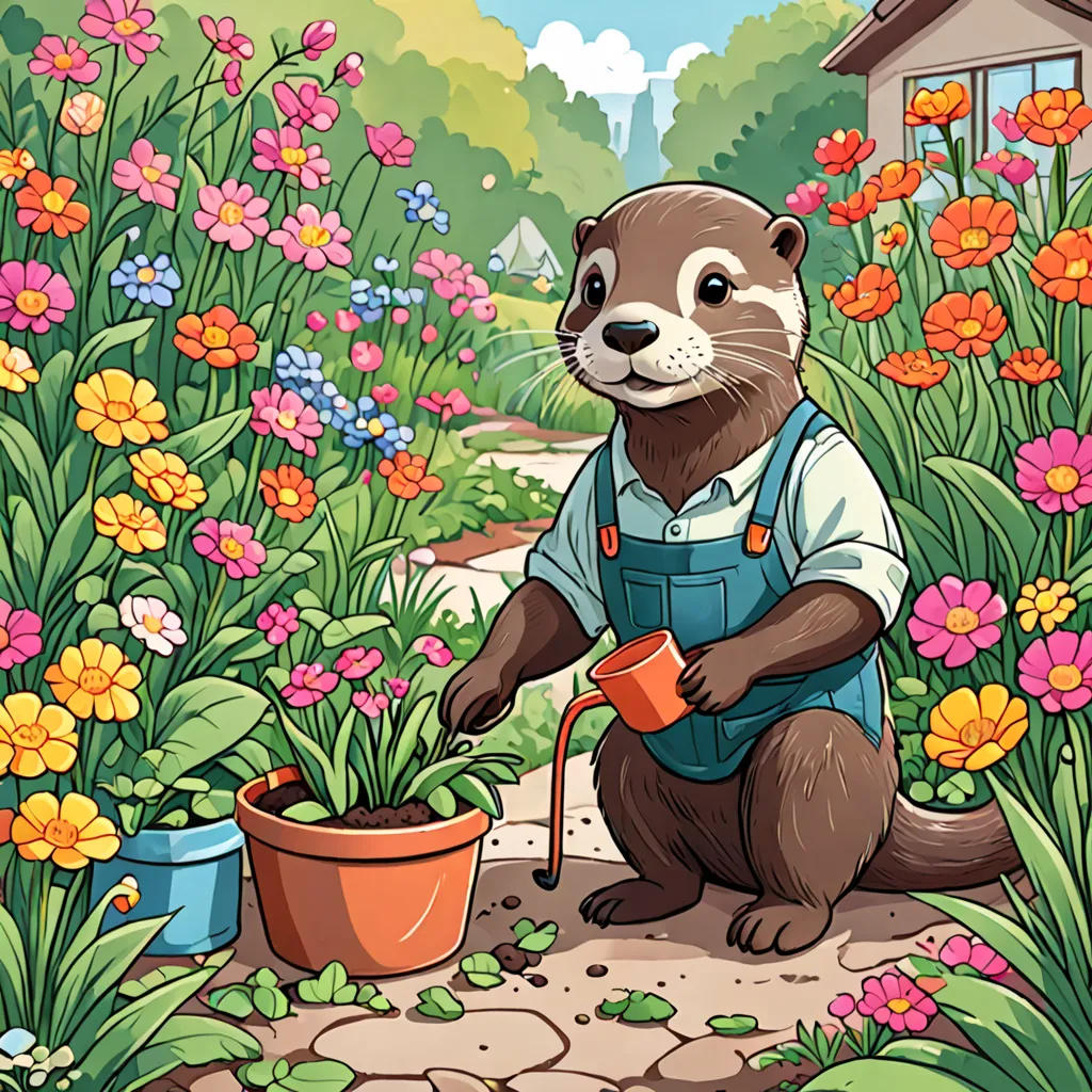 The Otter and the Gardener
