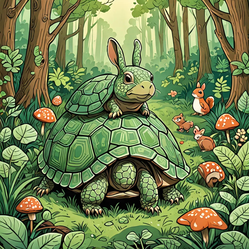 The Wise Turtle and the Lost Treasure