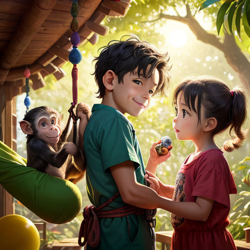 The Mischievous Monkeys