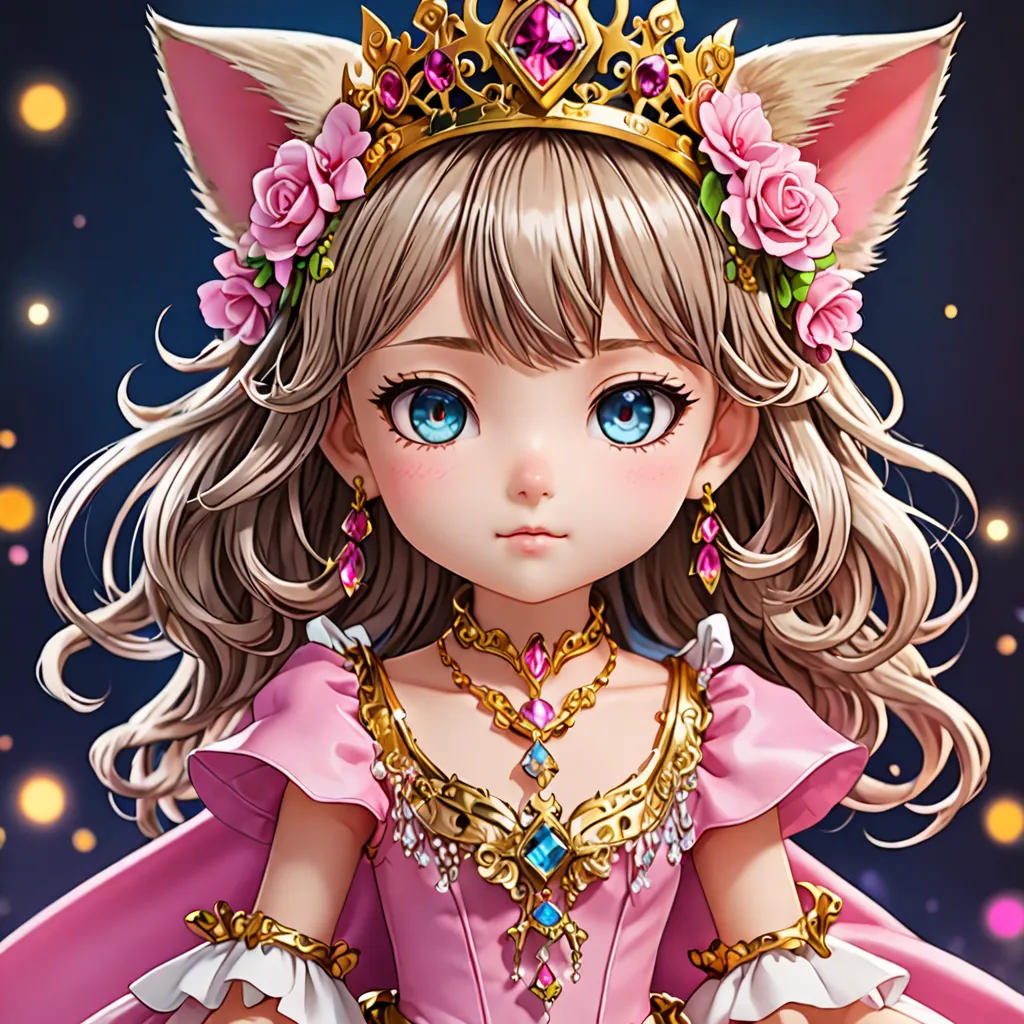 The Princess Cat Girl